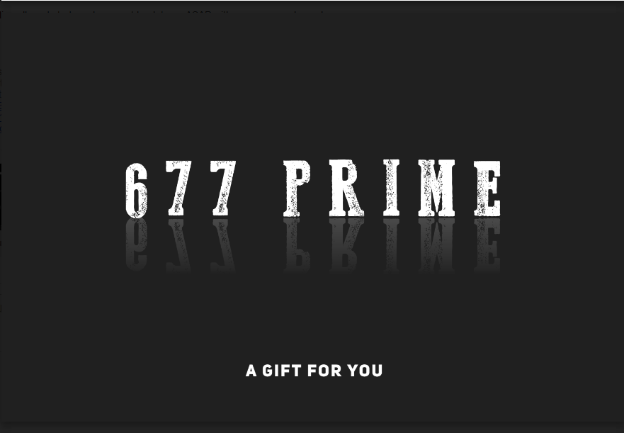 677 Prime Gift Card $50