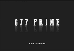 677 Prime Gift Card - $200