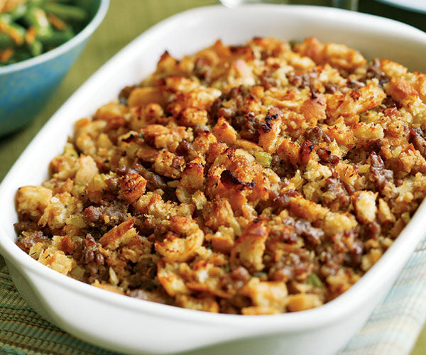 Sausage and Bacon Stuffing - 1/2 pan